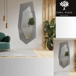 Dekoracyjne lustro na grafitowym antisolu - RADIANT